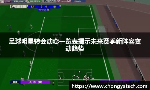 足球明星转会动态一览表揭示未来赛季新阵容变动趋势